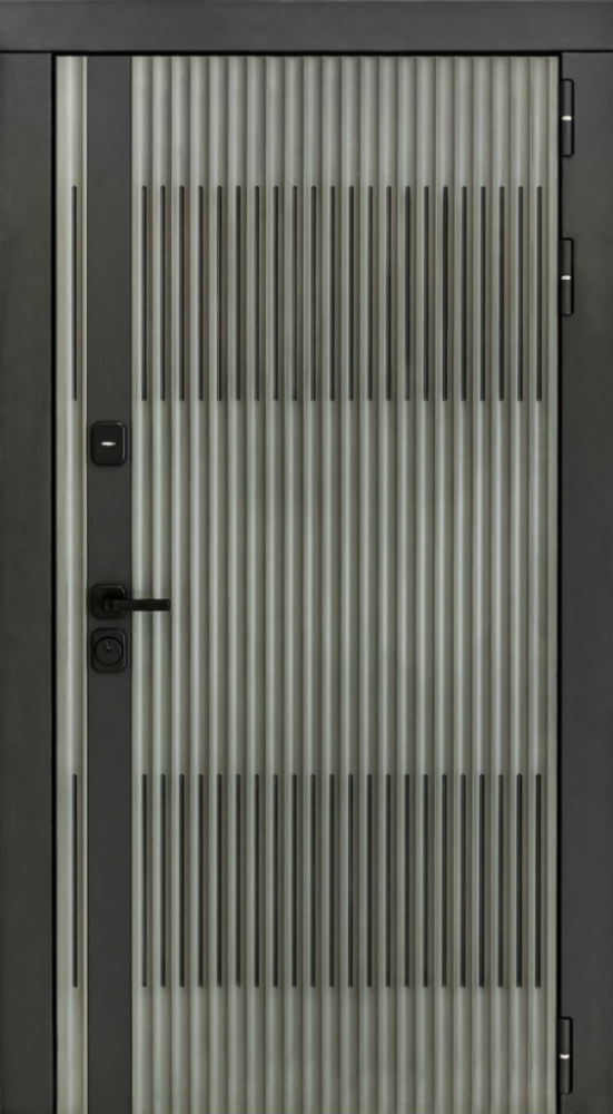 Входная дверь ДвериПРО Elfy Экошпон СБ-3 (16мм, венге) DPRO198333 внешняя сторона