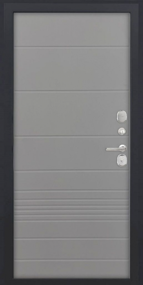 Входная дверь ДвериПРО Квадро ФЛ-700 (10мм, ясень грей) DPRO198022 внутренняя сторона